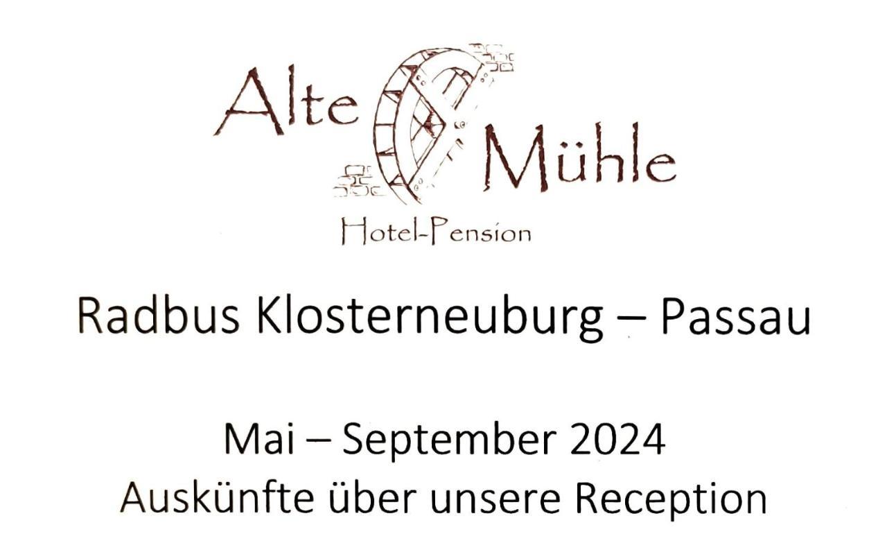 Hotel Pension Alte Muehle Klosterneuburg Eksteriør bilde